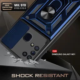 aestmo Back Cover for Samsung Galaxy M31 image 2