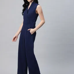 cottinfab Solid Women Jumpsuit image 3