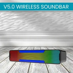 SACRO Megabar (PORTABLE HOME TV SOUNDBAR) Dynamic Thunder Sound With RGB LightWJ187 20 W Bluetooth Soundbar-picture-29