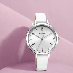 Sonata Style Analog Watch- For Women 87056SL03W-picture-9