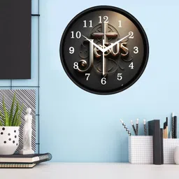 vimsa creation Analog 25 cm X 25 cm Wall Clock image 3