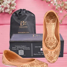 delefs moda Juti for women|Punjabi jutti for women| Mojaris for women|belly women Slip On For Women-picture-18