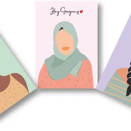 d2c 300Gsm Thick Jewellery, Earrings, Card For Packaging & Display (3.5x2.5 IN) Business Card image 2