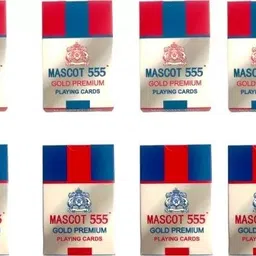 Mascot 555 Plastic Coated Playing Cards Taash Patti Pana Bridge Rummy Pack Of 12-image-56