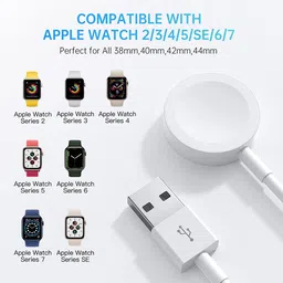 X88 Pro Apple Magnetic Wireless Portable Charging Cable For Watch Series 7 6 5 4 3 2 Charging Pad image 5
