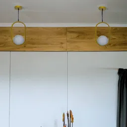 delbay Modern Hanging Lamp for Living Room, Dining Room, Bedroom & Office Recessed Ceiling Light Ceiling Lamp image 2