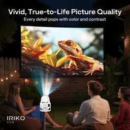 Iriko Prizm Go (2500 lm / 1 Speaker / Wireless / Remote Controller) Portable Projector image 3