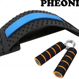 pheonix Magic Back Pain Relief Region Support With Foam Hand Gripper Fitness Accessory Kit Kit image 1