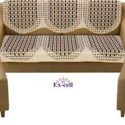 spiex-cell Polycotton 3+1+1 Seater Sofa Floral Cover image 3