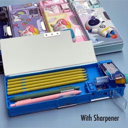 retrix space Space Art Plastic Pencil Boxes image 2