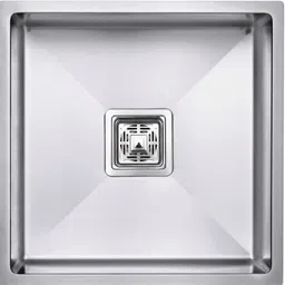 arquin 18" x 16" x 9" Handmade MATT Finish Grade 304 Stainless Steel Kitchen Sink Single Bowl 18 x 16 x 9 Vessel Sink-picture-25