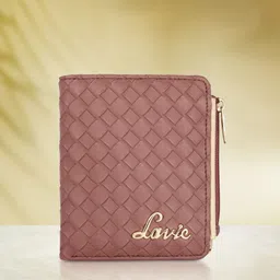lavie Women Casual Pink Artificial Leather Wallet - Mini-picture-19