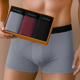 dasens Pack of 3 Solid Men Brief-picture-18