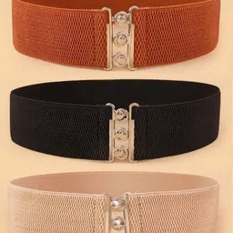 Women Party Multicolor Fabric Belt-image-10