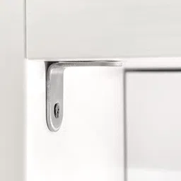 tia L Shape Angle to Joint Boxes, Hardware Furniture Fitting and DIY Works 15x10mm Shelf Bracket image 4
