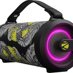 ZEBRONICS Rocket 500, 10 Hour Backup, Built-in Rechargeable Battery, RGB Lights 20 W Bluetooth Home Audio Speaker-image-2