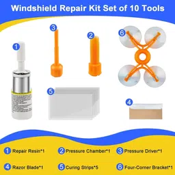 elitepro elite_Windshield Repair Kit For Chipped And Cracked Glass Windshield Repair Kit image 4