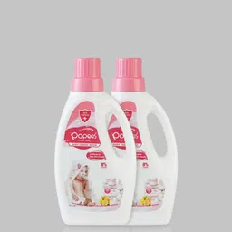 popees Baby Fabric Wash 500 ml Pack of 2 Multi-Fragrance Liquid Detergent image 1