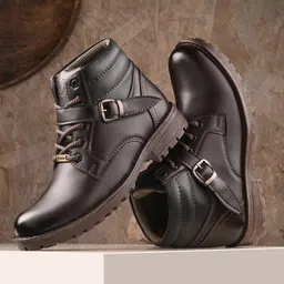 Vellinto COMMANDER Casual Boots For Men ll Bikers Boots Boots For Men image 1