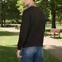 moda rapido Men Full Sleeve Printed Sweatshirt image 4