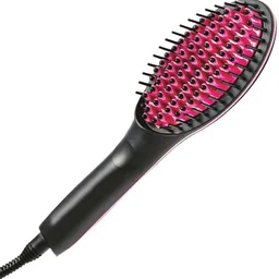 WIB Professional Digital control antiscaled brush hair straightener comb with lcd display 2223 Hair Straightener-image-69