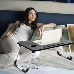 mayko & bayko Study Table and Laptop Table Wood Portable Laptop Table image 3