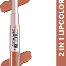 seven seas Lip Duo 2 In 1 Liquid Lipstick with Lipstick For Her-picture-13