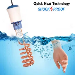 Premium Immersion Water Heater Rod – 1500W, Shock Proof, 1-Year Warranty 2000 W Shock Proof Immersion Heater Rod-image-1