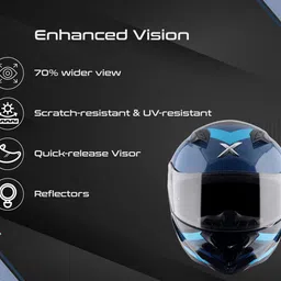 axor Hunter Cornet Motorbike Helmet image 4