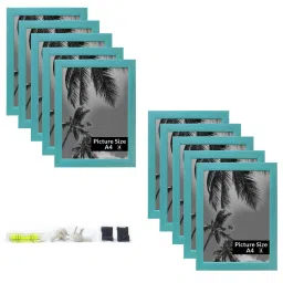 art street Green Photo frames Set Of 10 Decoration image 2