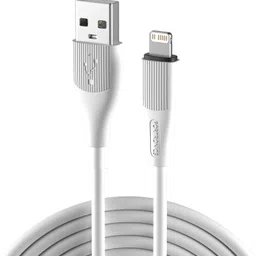 Portronics Lightning Cable 1 m Silklink 3A USB to 8 Pin Fast charging Cable for Lightning Devices, Premium Silicon Cable-picture-21