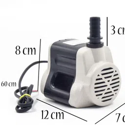 depron Multipurpose water pump uses as Fountain pump, aquarium, hydroponics pump Water Aquarium Pump image 3