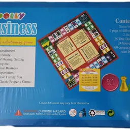 dolly Board Game of Buying, Selling, Banking, Mortgaging, etc. Kids Toys Games, Bonanza Buy Business Game online Money & Assets Games Board Game Money & Assets Board Game image 3