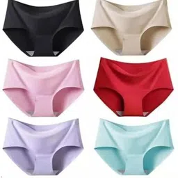 meile Pack of 6 Women Hipster Multicolor Panty-picture-41