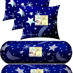 actos Microfibre Bolster Pack of 5 Nature 3 Cushion And 2 Bolster-picture-25