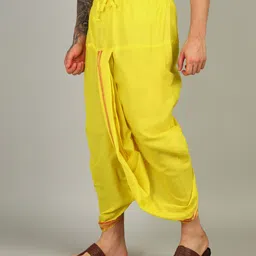 HOC Embroidered, Striped, Solid Men Dhoti image 3