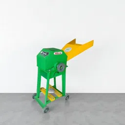 rawat impex Mini Chaff Cutter 4 Blade Heavy Duty Grass Straw Hay Cutting Machine for Animals Corded Grass Trimmer image 3