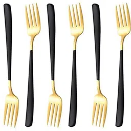 olwick Stainless Steel Salad Fork, Dinner Fork, Fruit Fork, Dessert Fork Set-picture-16