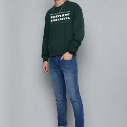 moda rapido Men Full Sleeve Printed Sweatshirt image 3