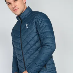 u.s. polo assn. Men Solid Puffer Jacket image 3