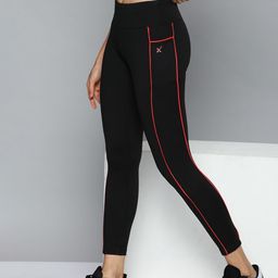 hrx by hrithik roshan Solid Women Black Tights-picture-28