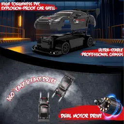 dwh RC Drift Car High Speed Car for Adults 4X4 Remote control car for Kids with Tyre image 5