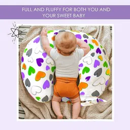 vparents Daisy(Purple) Breastfeeding Pillow image 3