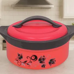 hashone Printed Casserole with Lid for Roti/Chapati || Hot Pot for Hot Meal/Curry Thermoware Casserole-picture-12