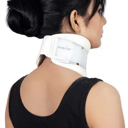 wonder care Adjustable Height Hard Cervical Collar Neck Support image 2