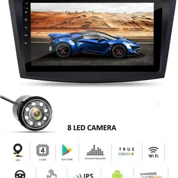 modorwy 9Inch Android System 2/32GB HD Car Camera+Frame+Socket for Maruti Swift(2011-17) Car Stereo image 4