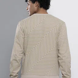 the indian garage co. Men Full Sleeve Striped Sweatshirt image 4