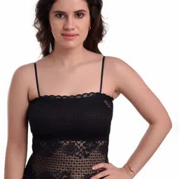 norvia Women Black Tank Top/Vest-picture-16