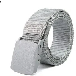 zoro Men Evening, Party, Casual Grey Nylon Belt-picture-26