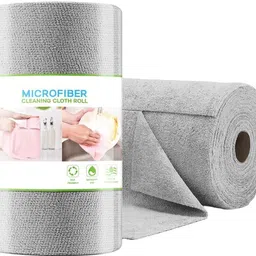 dobzla 20pc Microfiber Roll Reusable,Washable for Home,Kitchen, Everyday Use 25x25cm Wet and Dry Microfiber Cleaning Cloth-picture-34